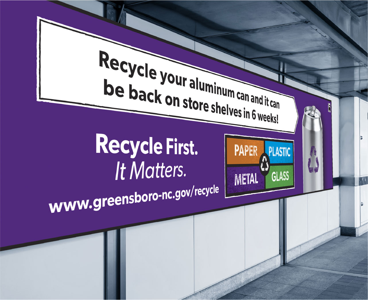 Greensboro Recycling Billboard