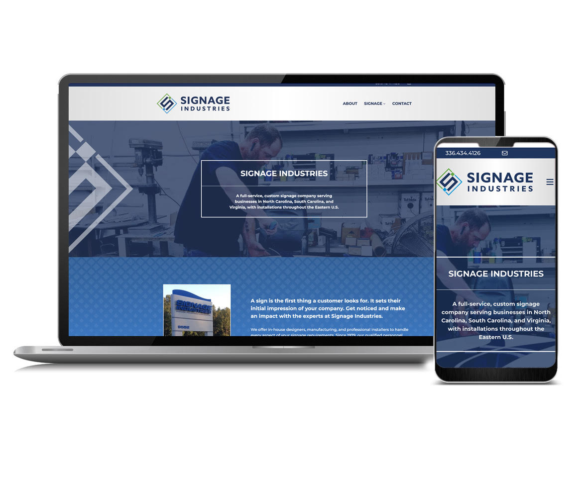 Signage Industries Website