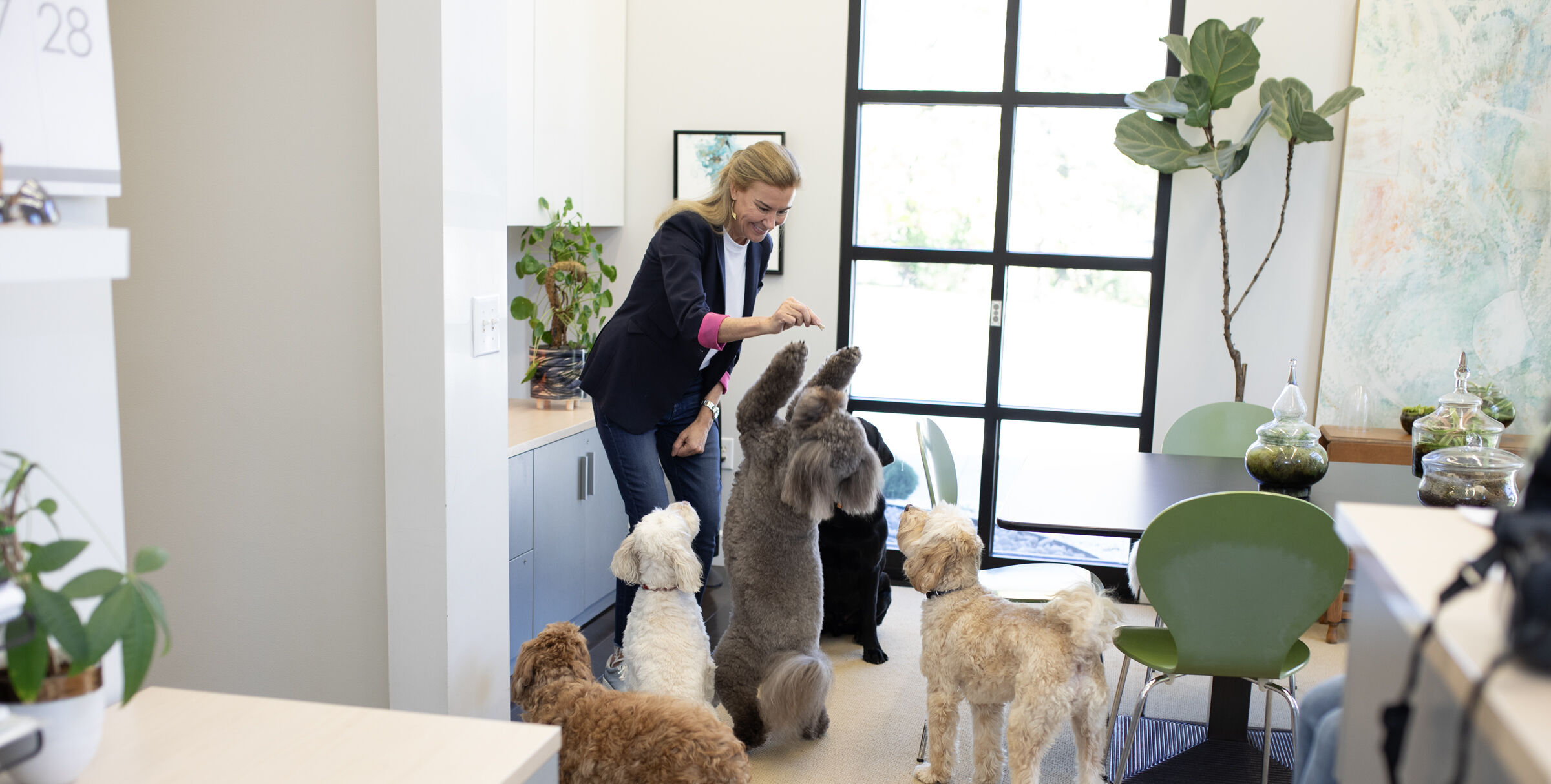 Beth Boulton marketing to a captive audience