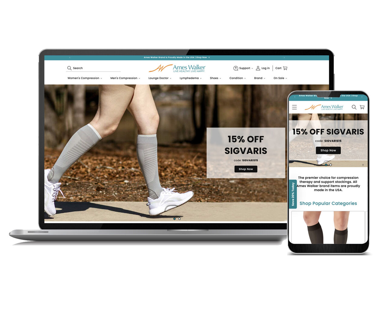 Ames Walker website preview